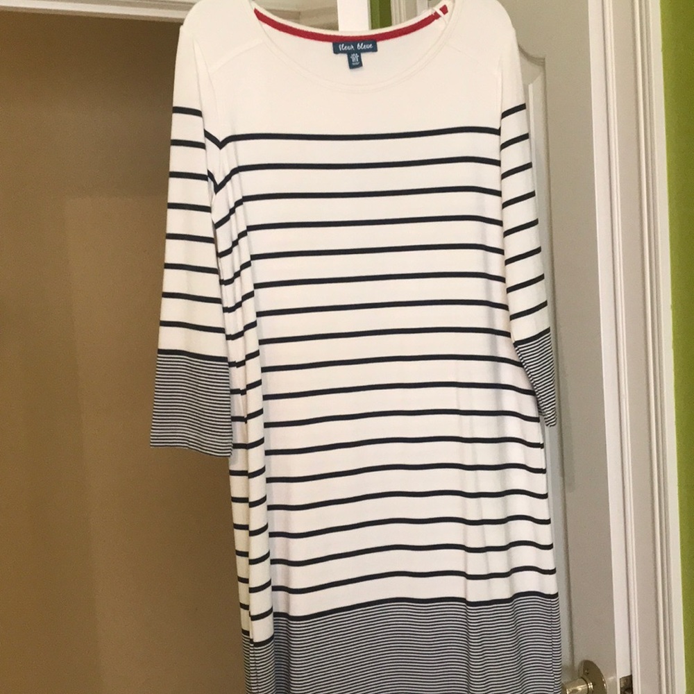 Striped Sweater Dress